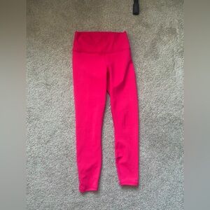Fabletics Dark Pink PowerHold Leggings 7/8 small S